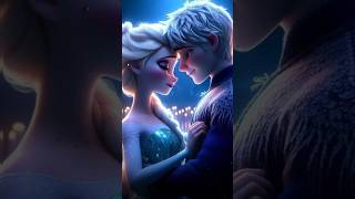 Frozen jack frost love elsa 😘elsashortfeed [upl. by Elmer638]