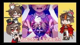 ✨Mastermind Au reacts to Junko EnoshimaDanganronpa reacts✨ [upl. by Sedgewinn]