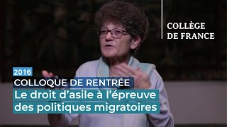 Le droit d’asile à l’épreuve des politiques migratoires  Danièle Lochak [upl. by Morez]