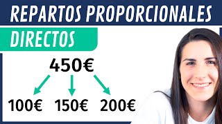 Repartos DIRECTAMENTE Proporcionales ✅ Proporcionalidad [upl. by Ivanah]