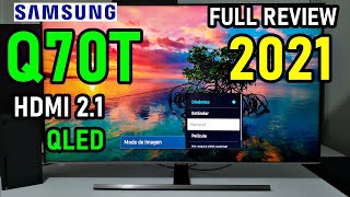 SAMSUNG Q70T QLED HDMI 21 REVIEW COMPLETA 2021 ¿AUN VALE LA PENA [upl. by Anilorac]