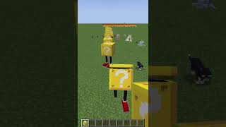 Walk Lucky Block MOD in Minecraft [upl. by Levan]