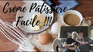 RECETTE CRÈME PÂTISSIÈRE « SUPER FACILE » [upl. by Holmen]