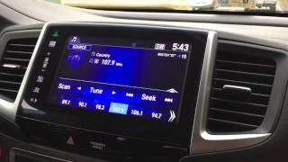 2016 Honda Pilot EXL FM Radio Problem [upl. by Cyrus]