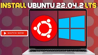 How to Dual Boot Ubuntu 22042 LTS and Windows 10 [upl. by Lexis]