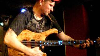 Wojtek Pilichowski live at Free Blues Club  Bass Dance solo [upl. by Inasah]