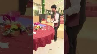 food table clearance  during birthday party closing time  hotel narayanam lokendra baghel [upl. by Ynaffet]