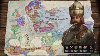 CK3 Timelapse but the Pope is an immortal 100 Stat man 867 [upl. by Hoagland]