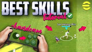 5 MOST EFFECTIVE SKILL MOVES  eFootball Mobile Tutorial [upl. by Cassondra]