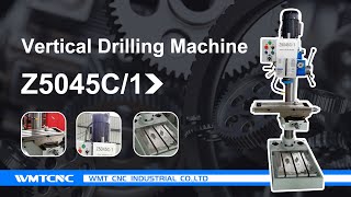 Vertical Drilling Machine Z5045C1 from WMTCNC [upl. by Frances513]