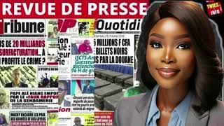 Revue De Presse Wolof Th fm Zik fm Rfm du 26 07 2024mp4 [upl. by Annaik]