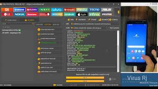 Samsung J6 Plus Frp Unlock One Click By Unlocktool Virus Rj [upl. by Nhtanhoj301]
