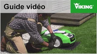 Comment installer une tondeuse robot iMow MI 632   Machines de jardin VIKING [upl. by Yousuf]