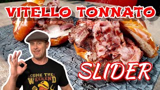 VITELLO TONNATO SLIDER  Auf diese Idee muss man zuerst mal kommen  Grill amp Chill  BBQ amp Lifestyle [upl. by Aissela608]