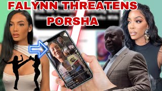 FALYNN WANTS TO FIGHT PORSHA  FALYNN amp DENNIS LINK UP [upl. by Atnahc928]