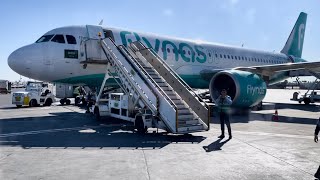 FLIGHTREPORT  Flynas A320neo  Cairo to Jeddah  First international flight  Umrah flight [upl. by Riplex]