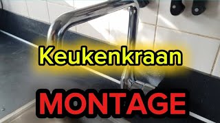 Keuken Kraan Montage [upl. by Partan763]