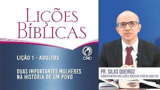 Lição 1  Lições Bíblicas Adultos  3º Trim2024  CPAD [upl. by Javed]