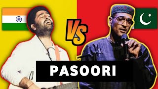 ARIJIT SINGH or ALI SETHI  Who Sung Pasoori Better  Gareeb Singer [upl. by Anaert]