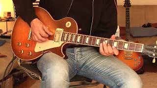 Brunetti Single Man 16 Combo plus 2005 Gibson Les Paul Std Part1 [upl. by Haletky]