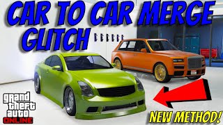 GTA 5 CAR TO CAR MERGE GLITCH NEW METHODPATCHED [upl. by Minne915]