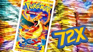 Opening 2 Full Boxes  72 BOOSTER PACKS  XY FLASHFIRE Box MEGA CHARIZARD EX [upl. by Gnagflow709]