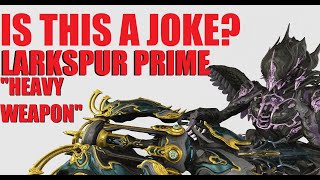 WARFRAME Larkspur Prime BuildReview  Archwing Weapon Discussion  Citrines Last Wish [upl. by Ahtnama]