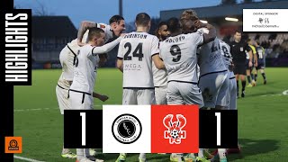 HIGHLIGHTS  Boreham Wood v Kidderminster Harriers H  26th December 2023 [upl. by Walton]