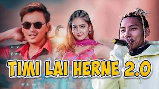 Timilai Herne Bani Paryo Female Version Remix  Ft Paul X Viten Rap Remix Kartik Official [upl. by Sigvard]