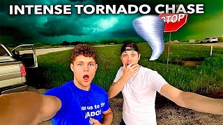 INTENSE TORNADO CHASE Oklahoma [upl. by Acireh]