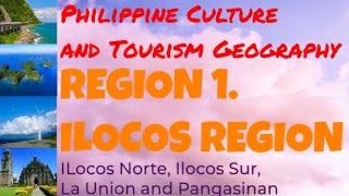 Region 1 Ilocos  Philippine Culture and Tourism Geography Ilcoos Norte Ilocos Sur Vigan [upl. by Repohtsirhc]