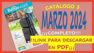 Catálogo Marzo2024 ¡¡¡COMPLETO [upl. by Ennoirb]