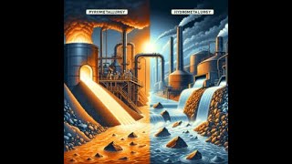 Pyrometallurgy vs Hydrometallurgy [upl. by Sugar]