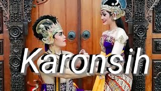 TARI KARONSIH  Javanese Indonesian Dance  Tari Klasik Jawa Tengah HD [upl. by Stambaugh451]