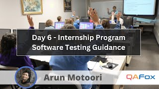 Day 6  Internship Program Software Testing Guidance [upl. by Eelirrem]