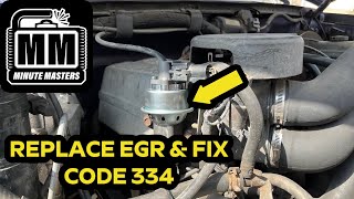 How to Replace the EGR Valve  Fix Code 334  1995 Ford F150 [upl. by Aibsel]