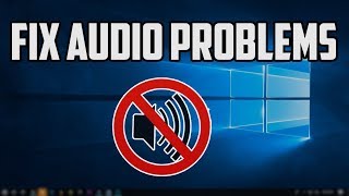 How to Fix Audio or Microphone Problems in Windows 10 [upl. by Ezara683]