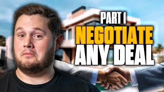 Negotiating Real Estate Deals with Agents  Negotiation Training Part 1 [upl. by Dennison]