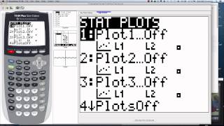 Stat Plots with the TI 84 [upl. by Oskar144]