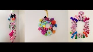 DIY Easy hair accessories organizer best out of waste  How to organize  Head band holder [upl. by Nadabb933]