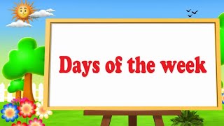 Days Of The Week [upl. by Nosnaj]