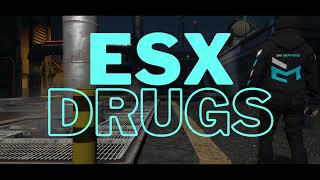 FREE FiveM ESX Legacy Drugs Update amp Download [upl. by Elletnohs697]