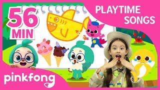 Pinkfong Escape Room and more  Playtime Songs  Compilation  Pinkfong Songs for Children [upl. by Yenttihw]