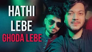 HATHI LEBE GHODA LEBE  Reply Version  Male Version  Priya Mallick  Deepak Thakur [upl. by Enimzaj]