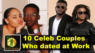 10 Mzansi Celebs that Fell In Love at Work or at a function [upl. by Theodoric898]