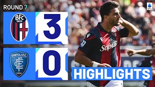 BolognaEmpoli 30  Orsolini scores a hattrick Goals amp Highlights  Serie A 202324 [upl. by Evod763]