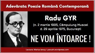 Radu GYR  Ne Vom Întoarce [upl. by Oidivo920]