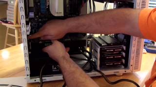 PT1 How to wire inside of a Fractal Design DEFINE R4 Arctic White Window [upl. by Servais]