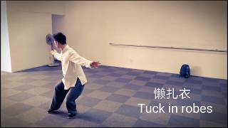 Chen style Tai Chi 56 Form  Slow Motion Part 1 陈氏太极竞赛56式慢速 [upl. by Ahsaetal]