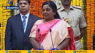 Justice CV Ramulu  Ranjan Rao Takes oath As Lokayukta amp Upalokayukta [upl. by Etnovad]